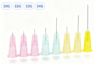 Agujas de <span class=keywords><strong>Mesoterapia</strong></span> Desechables de 34G, Inyección Manual sin Dolor, Agujas de Punción de 4mm, 13mm, 25mm, Agujas Hipodérmicas Ultrafinas - Product Image 5