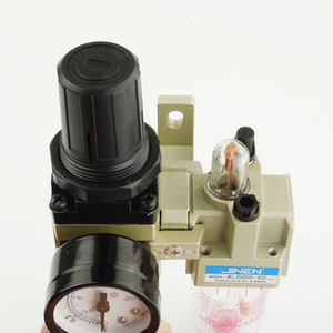 ชุดกรองอากาศเจนิน AL2000-02 1/2 นิ้ว พร้อมเกจวัดแรงดัน ระบายน้ำด้วยมือ วัสดุ PP - Product Image 3