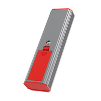 Niveau laser croisé BTE C28 vert 570nm, classe 2, alimenté par batterie, mini, avec aimant, portable, en alliage d'aluminium