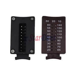 جوتا بيرتشا للأسنان نقطة ورقة القاطع قياس كتلة البراز الأسنان اللبية ملف الجذر القاطع - Product Image 1