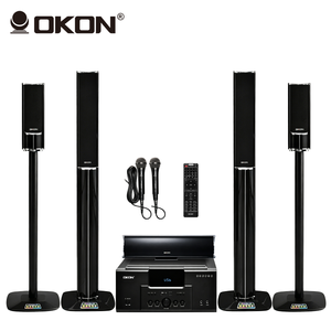 5.1 Channel Home Surround Sound System Floor Standing Tower <b>Speakers</b> <b>Amplifier</b> Audio Set <b>With</b> Remote Control K10(5.1) Surround S - Product Image 1