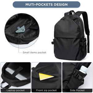 पुरुषों के लिए हल्के कारण लैपटॉप बैकपैक बैग वाटरप्रूफ पुरुषों के बैकपैक लंबी यात्रा यात्रा आउटडोर बैकपैक - Product Image 4