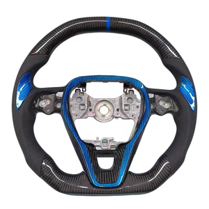 Volante Deportivo de Fibra de Carbono Perforada de Alta Calidad para Toyota Camry - Product Image 1