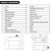 Servomoteur numérique Corona DS236MG 27g sans noyau à engrenages métalliques, couple élevé de 7 kg, pour avion RC et contrôle de voiture RC à l'échelle 1/12 - Meilleures ventes