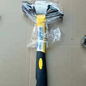 Claw Hammer Round Head Imitation Forging Plastic Handle Remove Nails Tap Tool - Product Image 5