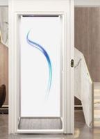 Ascenseur à traction moderne en acier inoxydable pour villas, facile à utiliser et à installer