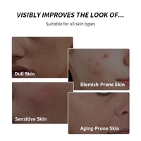 Sérum Visage Anti-Âge Apaisant Éclaircissant Hydratant et Réparateur à l'Acide Kojique, Curcuma, Niacinamide et Squalane Marque Blanche