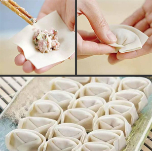 Machine à faire des feuilles de pâte à dumplings pour usage domestique / machine à faire des enveloppes de shao-mai / machine à faire des feuilles de pâte à wonton pour tortilla - Product Image 5