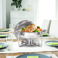 Hotel- & Restaurant-Catering-Ausrüstung Edelstahl-Chafing-Dish Buffet-Set Warmhaltebehälter für Speisen