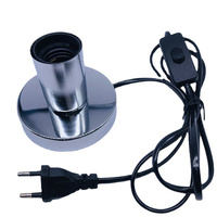 Support de Bases 1.8M câble d'alimentation E27 support de lampe EU suspendu pendentif LED luminaire lampe ampoule prise cordon adaptateur avec interrupteur