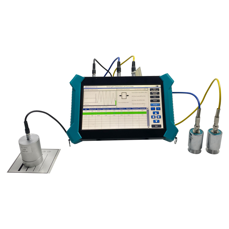 Ultrasónico de prueba para hormigón de prueba de integridad de