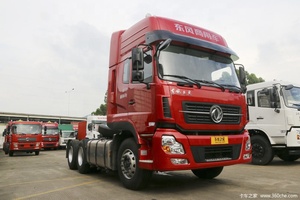 Dongfeng KL 6x4 DIESEL máy kéo xe tải 50 tấn container máy kéo đầu xe tải với AMT hộp số - Product Image 2