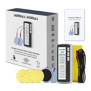 TDCS 경두개 직접 전류 자극 장치 4단계 저강도 뇌 자극기 두통 완화 마사지기 - Product Image 1