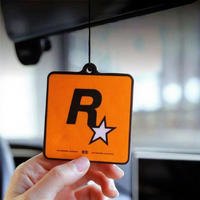 Désodorisant de voiture personnalisé en carton biodégradable, parfum d'ambiance suspendu pour intérieur de voiture, cartes parfumées décoratives