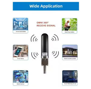 Antena de Estación Base para Amplificador de Señal de Celular y Router Wifi para Exteriores, 4G 698-2700MHz 5G 600-6000MHz, ABS, Conector N-Hembra, 12dBi, Alta Ganancia - Product Image 5