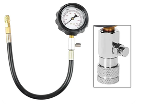 मिनी हैंडहेल्ड कार रखरखाव और आपातकालीन उपयोग के लिए मिनी हैंडहेल्ड कार एयर कंडीशनर गेज कॉम्पैक्ट एसी दबाव गेज - Product Image 3