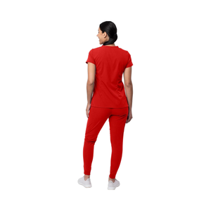 Doctors <strong>Medical</strong> Scrubs Mandarin Collar Shirttail <strong>Hem</strong> 4-Way Stretch Woven Fabric Comfortable Soft Unisex Hospital Use Uniform - Product Image 2
