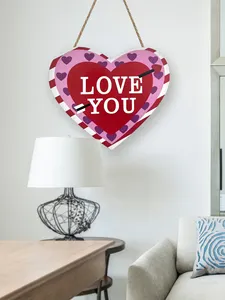 Valentine's Day Classic Wooden Love Sign Door Sign Welcome Home Sign