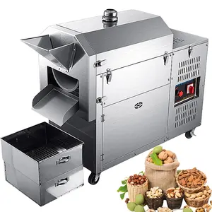 Máquina de torrar frutas secas para nozes, operação simples e de alto desempenho, vendaSimple