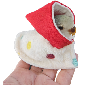 Nefes Alabilen ve Rahat Kuş Pelerini Basit Stil Sevimli Papağan Kıyafetleri, Muhabbet Kuşu için Ayarlanabilir Özelliklere Sahip Rüzgar Geçirmez Pelerin - Product Image 2