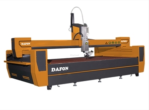 Découpeuse à jet d'eau CNC 3 axes 5 axes pour incrustations de médaillons en pierre, dalles de marbre et de céramique - Product Image 5