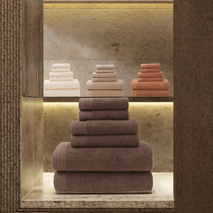 Ensemble de 6 serviettes de bain 100 % coton, motif floral, doux, absorbant, séchage rapide, luxe, pour spa, hôtel, maison, haute qualité, vente en gros - Product Image 3