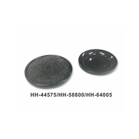Gobelets d'accessoires de roulette de meubles antidérapants noirs écologiques personnalisés en usine pour surfaces de sol dures durables