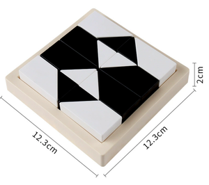 Blocchi di Costruzione Nascosti Educativi per Bambini 2024, Gioco di Logica in Legno Fai-da-Te per l'Allenamento Precoce, Puzzle Zhejiang per Ragazzi - Product Image 1