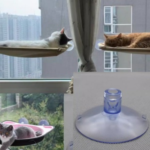 Mini ventosas transparentes de silicona con rosca, ventosa de vacío de goma personalizada con resorte para mesas de vidrio - Product Image 4