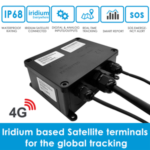 Traceur GPS hybride 4G Iridium Satellite pour site minier, équipement lourd, géofencing, sans zone aveugle - Product Image 1