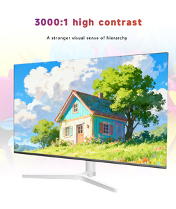 Monitor para Juegos de 32 Pulgadas, 1500R, 4K QHD, 60Hz, 1ms, Panel IPS, 99% SRGB, para PC de Escritorio, Color Blanco - Product Image 6