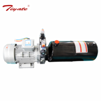Bloc d'alimentation hydraulique horizontal à trois positions pour vérins longs avec électrovanne double pour station d'alimentation hydraulique d'escalator