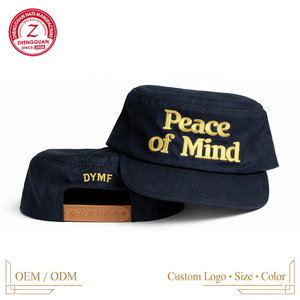 Casquette en nylon avec logo personnalisé brodé, style rétro à visière plate, unisexe, hip-hop, streetwear, vente en gros - Product Image 2