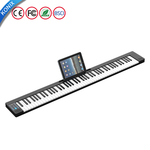 Konix Clavier MIDI OEM <span class=keywords><strong>88</strong></span> <span class=keywords><strong>touches</strong></span> <span class=keywords><strong>Piano</strong></span> droit <span class=keywords><strong>Piano</strong></span> <span class=keywords><strong>numérique</strong></span> électronique Clavier MIDI Pianos bon marché - Product Image 1