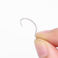 Kail Pancing Wacky Worm Baja Karbon Tinggi untuk Memancing Ikan Bass & Bream, Penggunaan untuk Memancing di Dasar Air