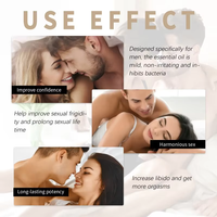 Aceite Esencial Natural Herbal Power Men Intimate Boost, Extracto de Raíz de Maca, Absorción Rápida, Aceite Corporal Potenciador
