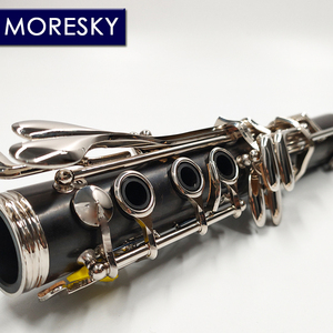 Clarinete Profesional MORESKY en Sib, 17 Llaves, Ébano, Grenadilla, Sib Klarnet <span class=keywords><strong>M110</strong></span> (OEM) - Product Image 3