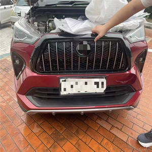 Grille avant ABS <span class=keywords><strong>noir</strong></span> brillant et chromé pour <span class=keywords><strong>YARIS</strong></span> <span class=keywords><strong>CROSS</strong></span> 2023 +. - Product Image 4
