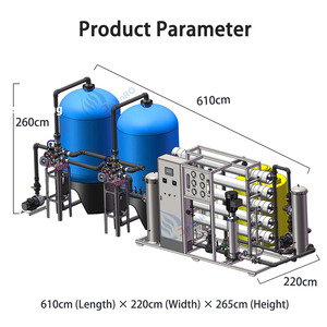 Système de purification d'eau industrielle personnalisé Jujin 10T (10 000 L/H) – Déionisation, Adoucissement, Dessalement – Garantie 1 an - Product Image 5