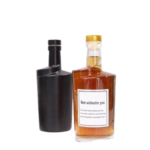Premium 375m 500ml 750ml l Bouteille d'esprit en gros Bouteilles d'étiquetage vides Bouteilles d'<span class=keywords><strong>alcool</strong></span> de whisky - Product Image 2