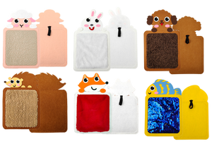 Eco Friendly Autism Sensory Toys Kids Sensory Pad <strong>Felt</strong> Tactile Touch Mat <strong>Animal</strong> Shaped Sensory Mats - Product Image 3