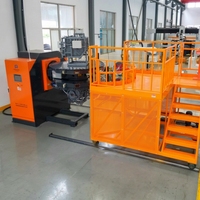 Machine de rotomoulage électrique à spécifications variées, équipement de moulage rotatif électrique