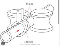 Ensemble de rouleaux de soudage automatiques haute efficacité en acier inoxydable pour tuyaux, moules de tubes ERW en carbone HF, matrices de formage à froid carrées, roulement moteur