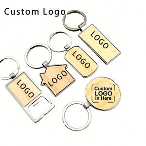 Porte-clés personnalisé en bois de hêtre avec forme de cœur pour gravure au laser, durable et portable - Product Image 6