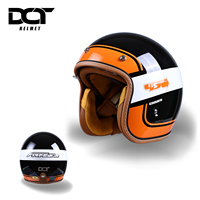Casque de moto rétro ouvert en ABS pour la protection de la tête, certifié DOT, idéal pour l'été et le sport – Vente en gros directe usine