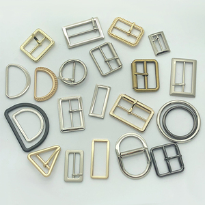 Kim loại hợp kim kẽm Pin vành đai khóa túi xách đôi D Vòng khóa túi các bộ phận & phụ kiện - Product Image 1
