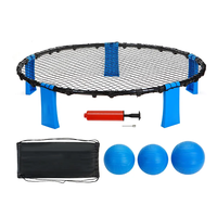 Meilleure vente PLASTIQUE extérieur plage arrière-cour jardin jeu de balle Smash Ball Spike Ball jeu d'extérieur