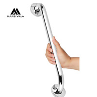 Barre d'appui de sécurité Mars Villa 18 en acier inoxydable pour douche, porte-serviettes, support WC pour personnes âgées et handicapées, poignée d'appui