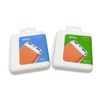 Ensemble d'emballages en pâte à papier biodégradable et écologique moulés sur mesure pour téléphones portables, batteries externes, électroniques, boîtes intérieures/extérieures