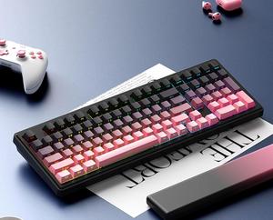 Joint de <span class=keywords><strong>clavier</strong></span> mécanique personnalisé Xinmeng A98 personnalisé en usine <span class=keywords><strong>Clavier</strong></span> RVB échangeable à chaud à trois modes - Product Image 4